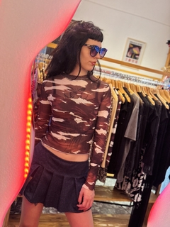 Top Microtul Camuflaje - comprar online