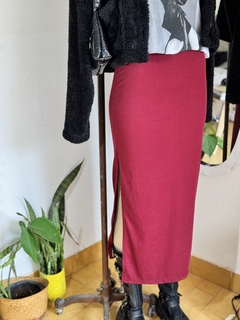 Falda con tajo bohemia - Mi Loca Showroom
