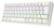 TECLADO MECANICO GAMER FIZZ RAINBOW BRANCO SWITCH AZUL K617-R-W (PT-BLUE) na internet