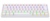 TECLADO MECANICO GAMER FIZZ RAINBOW BRANCO SWITCH AZUL K617-R-W (PT-BLUE)