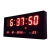 Relógio de Parede Led Vermelho Digital LE-2112 Lelong Temperatura Calendário Alarme Alto Brilho na internet