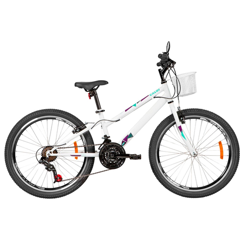 Bicicleta Infantil Caloi Ceci Aro 24 Cesta Pré Adolescente