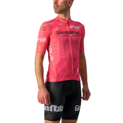Camisa Ciclismo Castelli Giro D´Italia Competizione Jrs Rosa
