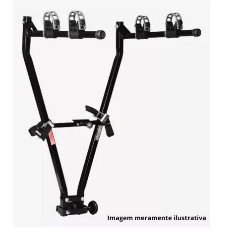 Transbike para Engate Mod. V com Borracha 2 bicicletas