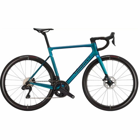 Bicicleta Speed Wilier 700 0 SLR Ultegra D12 2x12v Petróleo