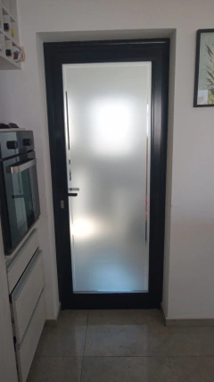 Vinilo Esmerilado calado "BISEL" - comprar online