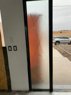 Vinilo Esmerilado calado "Líneas Aéreas" - comprar online