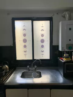 Vinilo esmerilado impreso "MOON" - comprar online