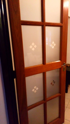 Vinilo Esmerilado calado "DIAMANTE" - comprar online