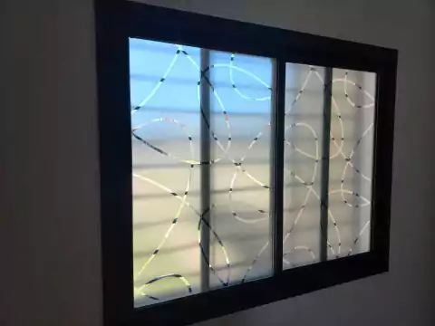 Vinilo Esmerilado calado "ELIPSES"