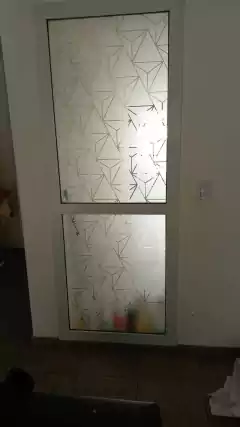 Vinilo Esmerilado calado "DELTA" - comprar online