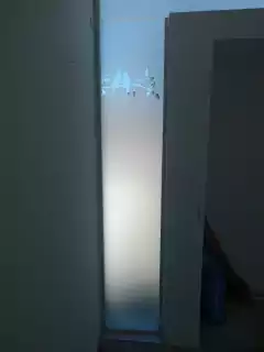 Vinilo Esmerilado calado "PARAÍSO" - comprar online