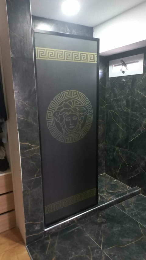 Vinilo esmerilado impreso "MEDUSA"
