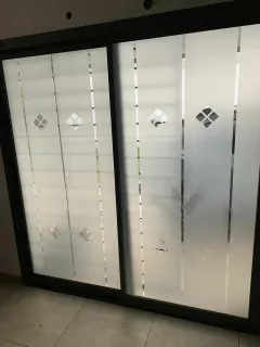 Vinilo Esmerilado calado "DIAMANTE" - comprar online