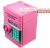 COFRE DIGITAL ELETRONICO PUXA NOTAS E MOEDAS - ROSA - comprar online