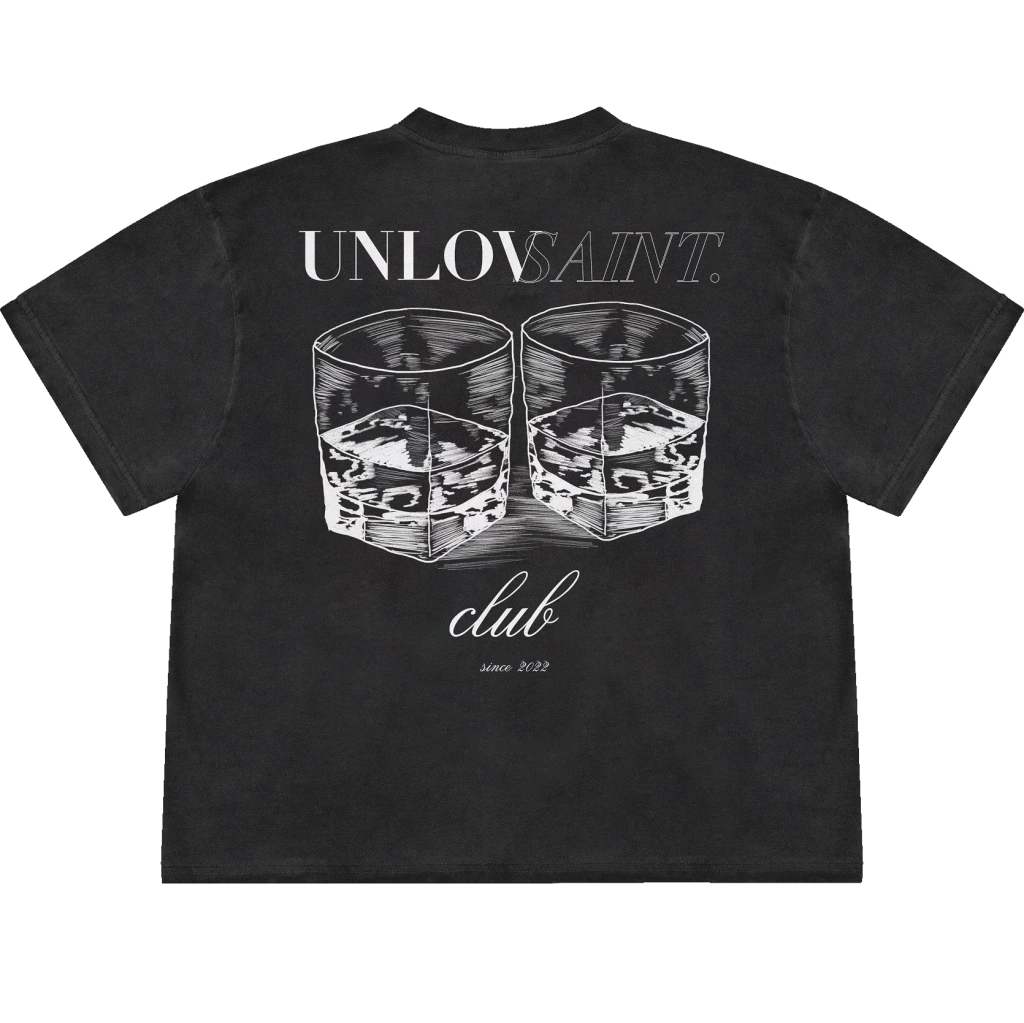 BOXY TEE - WHISKEY