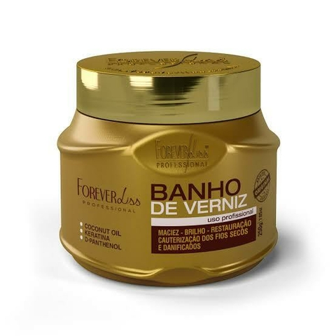 Máscara Banho de Verniz Forever Liss 250g - NOVO