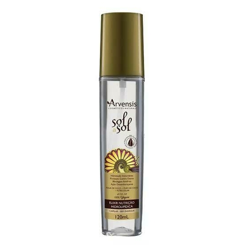 ELIXIR SPRAY CAPILAR SOL A SOL ARVENSIS 120 ML - USADO 1x