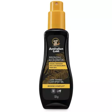 Bronzeador Australian Gold Accelerator Spray Gel 125g - NOVO