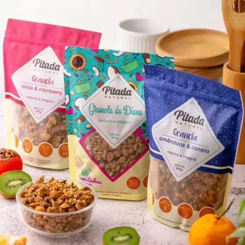 Kit 3 Granolas Doces - comprar online