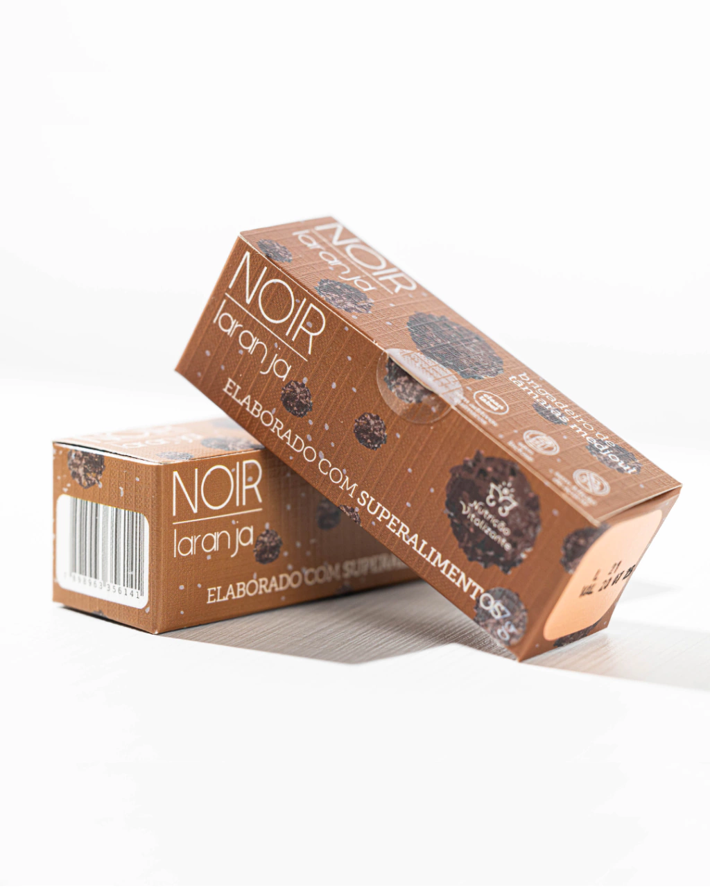 Brigadeiro de Tâmaras Sabor Laranja Vegano Sem Açúcar
