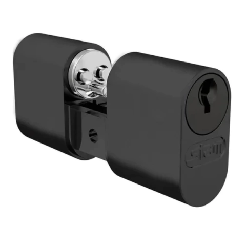 Cilindro Tambor Miolo Gorje Fechadura Stam Preto