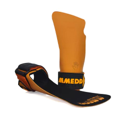 CALLERA PREMIUM MMEDD MODELO BLACK MAMBA ORANGE EDITION - AGARRE MIXTO en internet