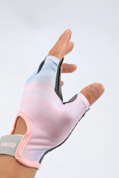 GUANTES GYM / CICLISMO PREMIUM MMEDD - ROSA - tienda online