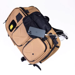MOCHILA PREMIUM RAPTOR - EXECUTIVE BACKPACK + CANDADO EXTRA DE REGALO - MARRON - comprar online