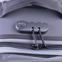 MOCHILA PREMIUM RAPTOR - EXECUTIVE BACKPACK + CANDADO EXTRA DE REGALO - GRIS - MMEDD