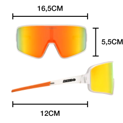 LENTES DE SOL PREMIUM MMEDD BLAZE - RADIANT WHITE - PROTECCION UV400 - comprar online