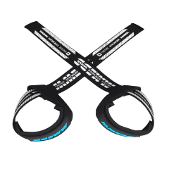 STRAPS PREMIUM MMEDD - LEVANTAMIENTO DE PESAS GYM - BLUE - MMEDD