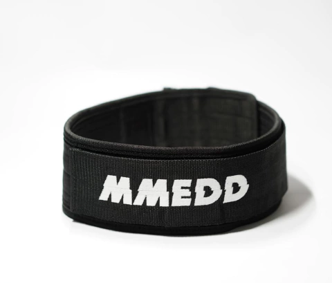 CINTURON PREMIUM WEIGHTLIFTING MMEDD - STRONG EDITION - BLACK