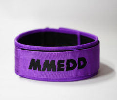 CINTURON PREMIUM WEIGHTLIFTING MMEDD - STRONG EDITION - PURPLE