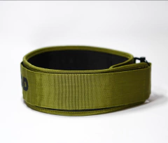 CINTURON PREMIUM WEIGHTLIFTING MMEDD - STRONG EDITION - GREEN en internet