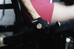 GUANTES GYM / CICLISMO PREMIUM MMEDD - NEGRO