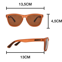 LENTES DE SOL PREMIUM MMEDD PULSE - SUMMER ORANGE - PROTECCION UV400