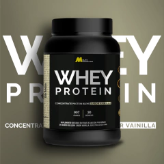 PROTEINA EN POLVO 100% PURA MMEDD ELITE NUTRITION 2LB - SABOR VAINILLA