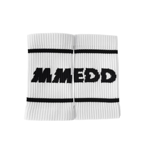 MUÑEQUERA DE SUDOR PREMIUM MMEDD - WHITE EDITION - comprar online