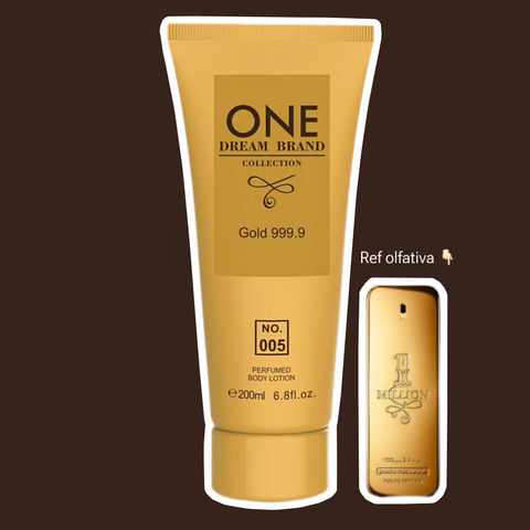 ONE MILLION 005 HIDRATANTE BRAND COLLECTION 200 ML