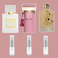 COMBO CHEIROSA ALÉM DO LIMITE THARWAH + HISTORIC DORIA + BLANCHE AJMAL 5 ML CADA