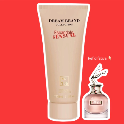 SCANDAL 136 HIDRATANTE BRAND COLLECTION 200 ML