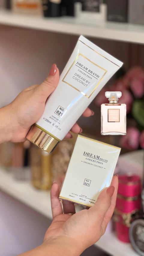 KIT COCO MADEMOISELL& BRAND HIDRATANTE 200 ML + PERFUME 25 ML