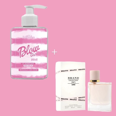 COMBO DOCE OBSESSÃO BLOW GIRL 320 ML + BURBERRY 246 BRAND 25 ML