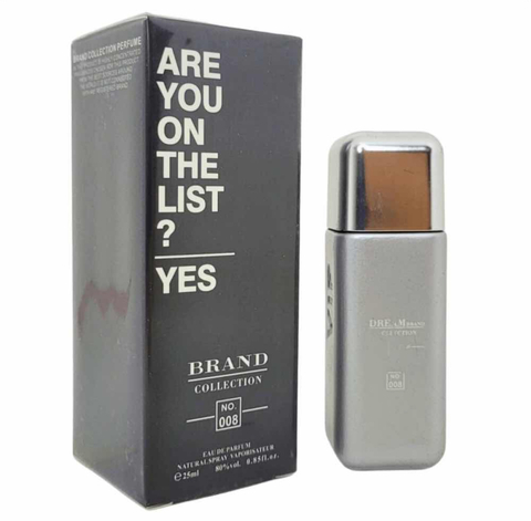 212 VIP MEN 008 DREAM BRAND 25 ML - comprar online