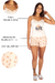 Pijama Curto Feminino Verão Alcinha Malha Suede Ursinhos na internet