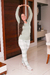 Pijama Feminino Longo Malha Suede Xadrez Verde - comprar online