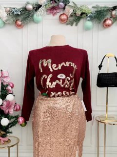 Sueter Plus vino navideño Merry - comprar en línea