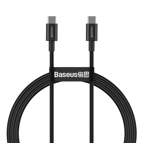 Cable Baseus Superior Series USB C a USB C 100w 2mts