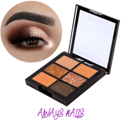 PALETA DE SOMBRAS X6 C&G (F6637) - comprar online